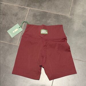 NWT daily drills biker shorts